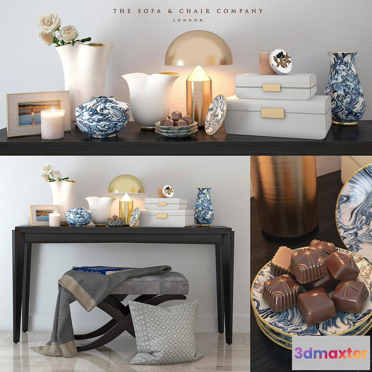 667801 - Decor set The Sofa & Chair Company - No.2