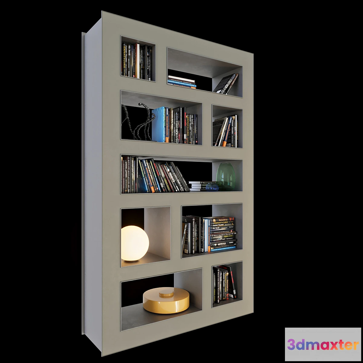668035 - Bookcase Stele