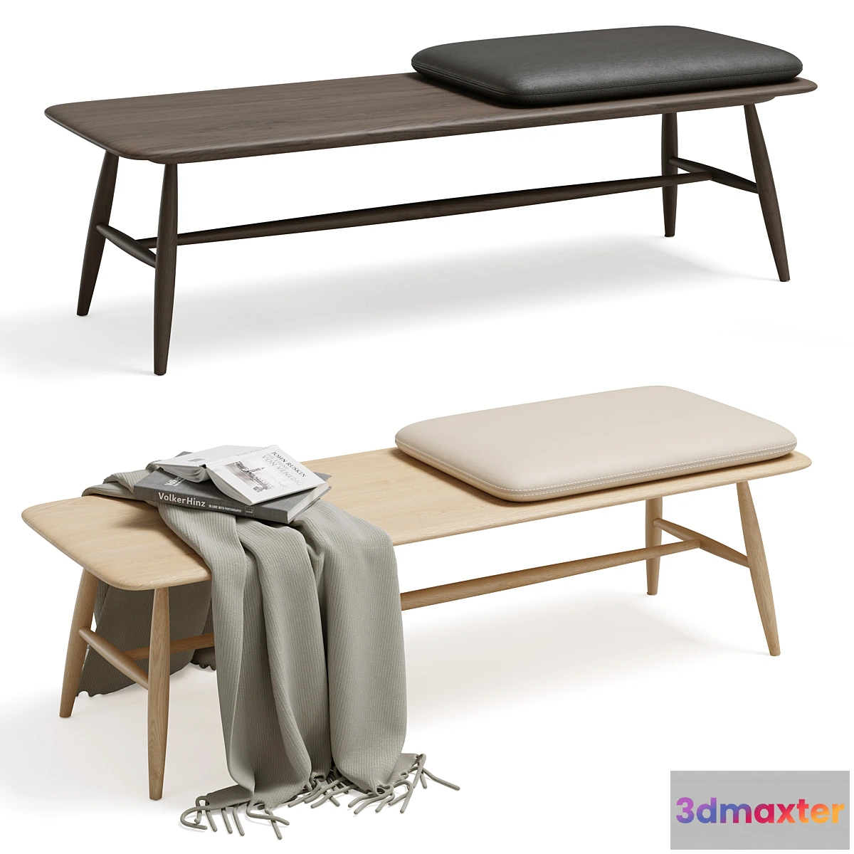 676091 - Lucian Ercolani Von Bench with Pad - No.2