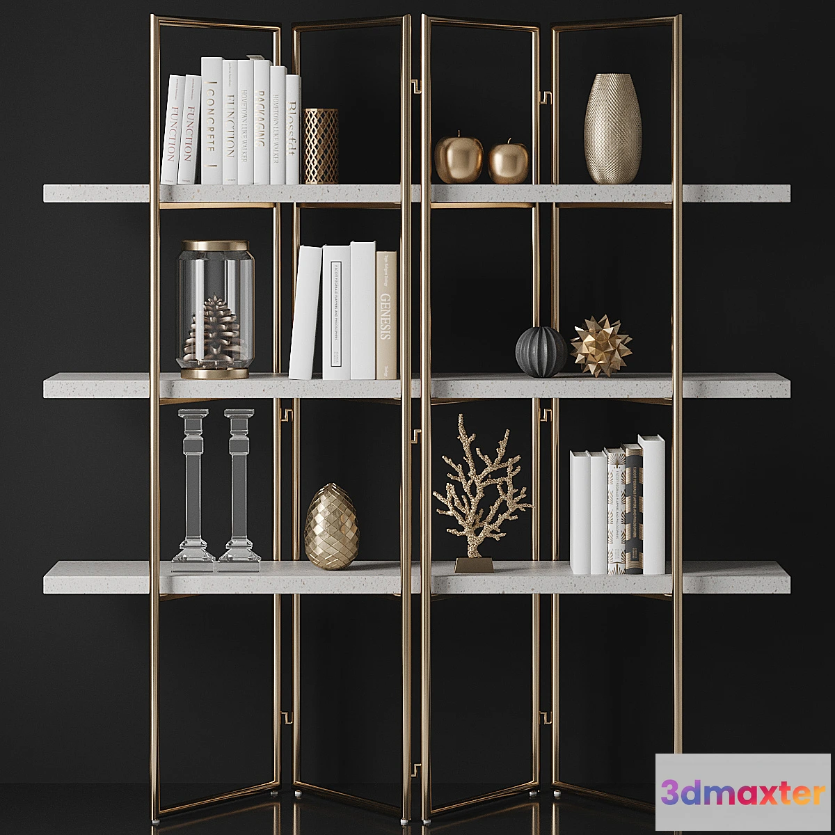 689304 - Kupa Concrete Bookcase