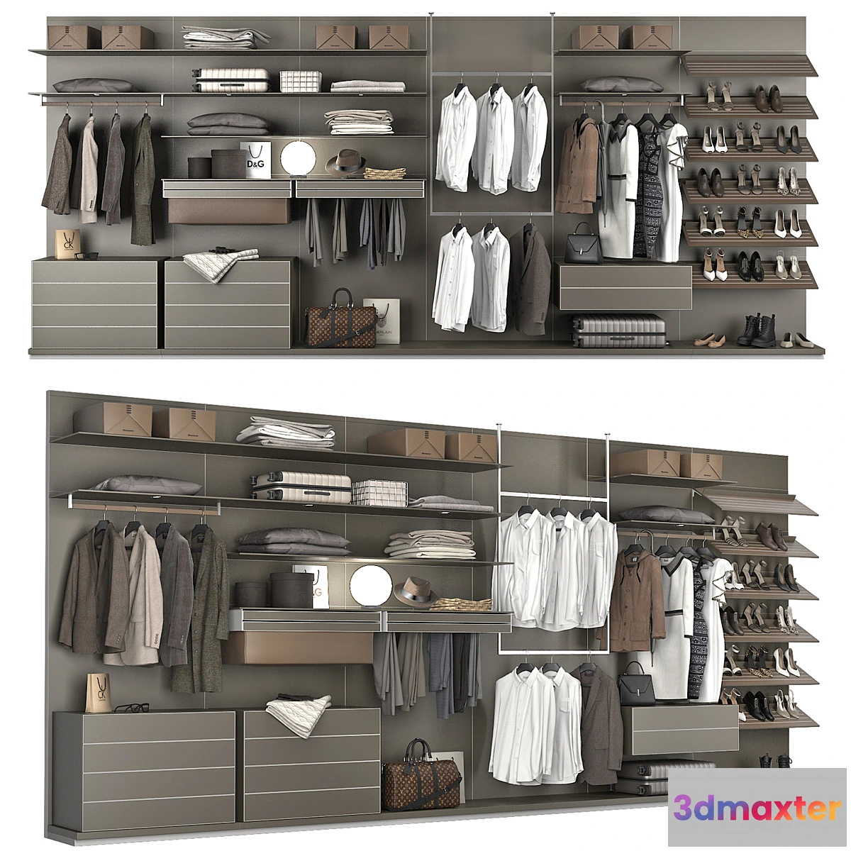 761531 - Rimadesio Abacus Walk-in Closet 1 - No.3