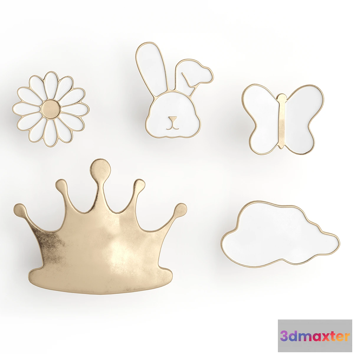 761621 - Furniture handles for nursery pullcast