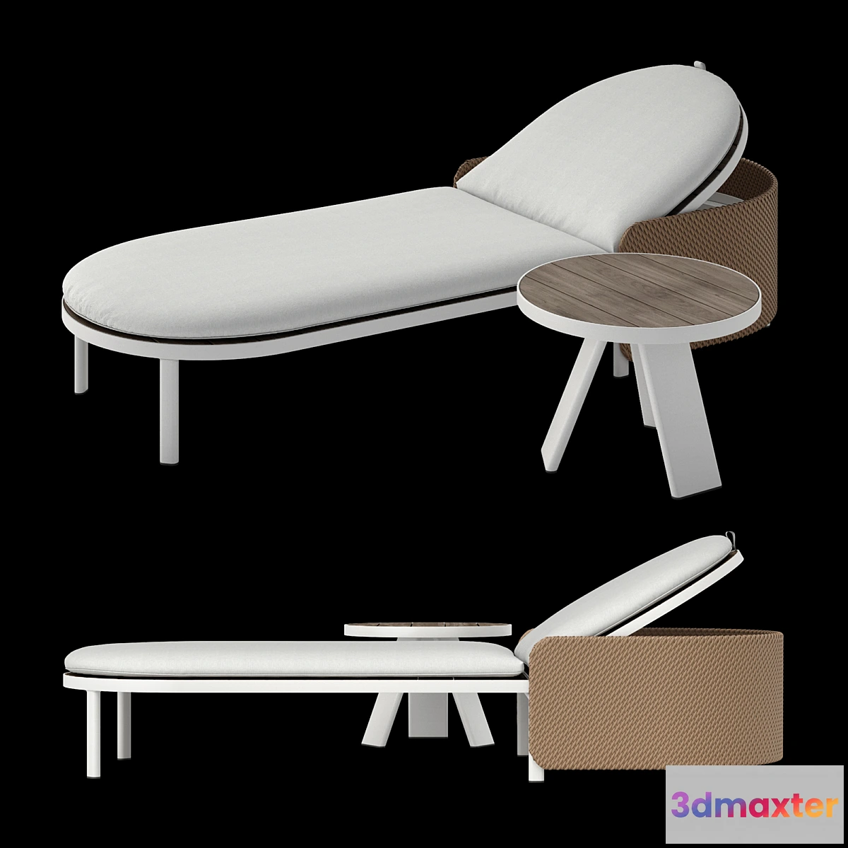 761629 - Deck chair Ethimo Esedra