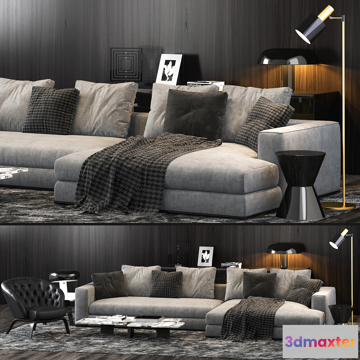 790258 - Minotti Hamilton Sofa - No.12