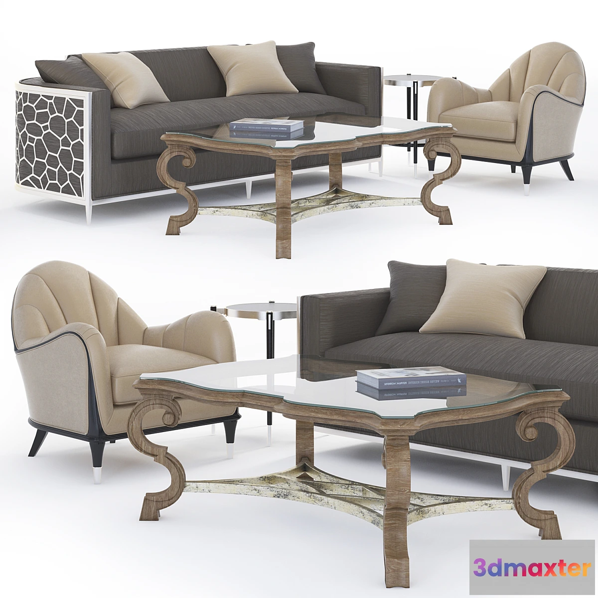 811890 - ICE BREAKER CHANNEL SURFING Solana Rectangle Cocktail Table DESIGN PORTAL