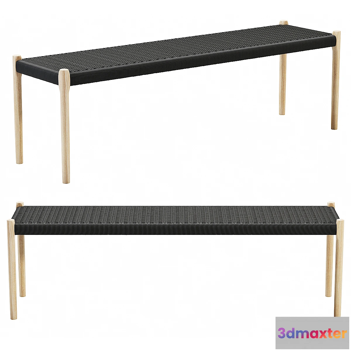 817976 - Mid Century Modern Bench N63 By Niels Moller