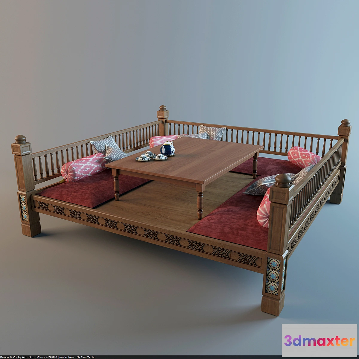 818394 - Uzbek deck chair