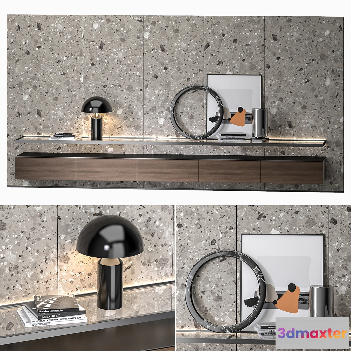 838382 - Wall console - No.3