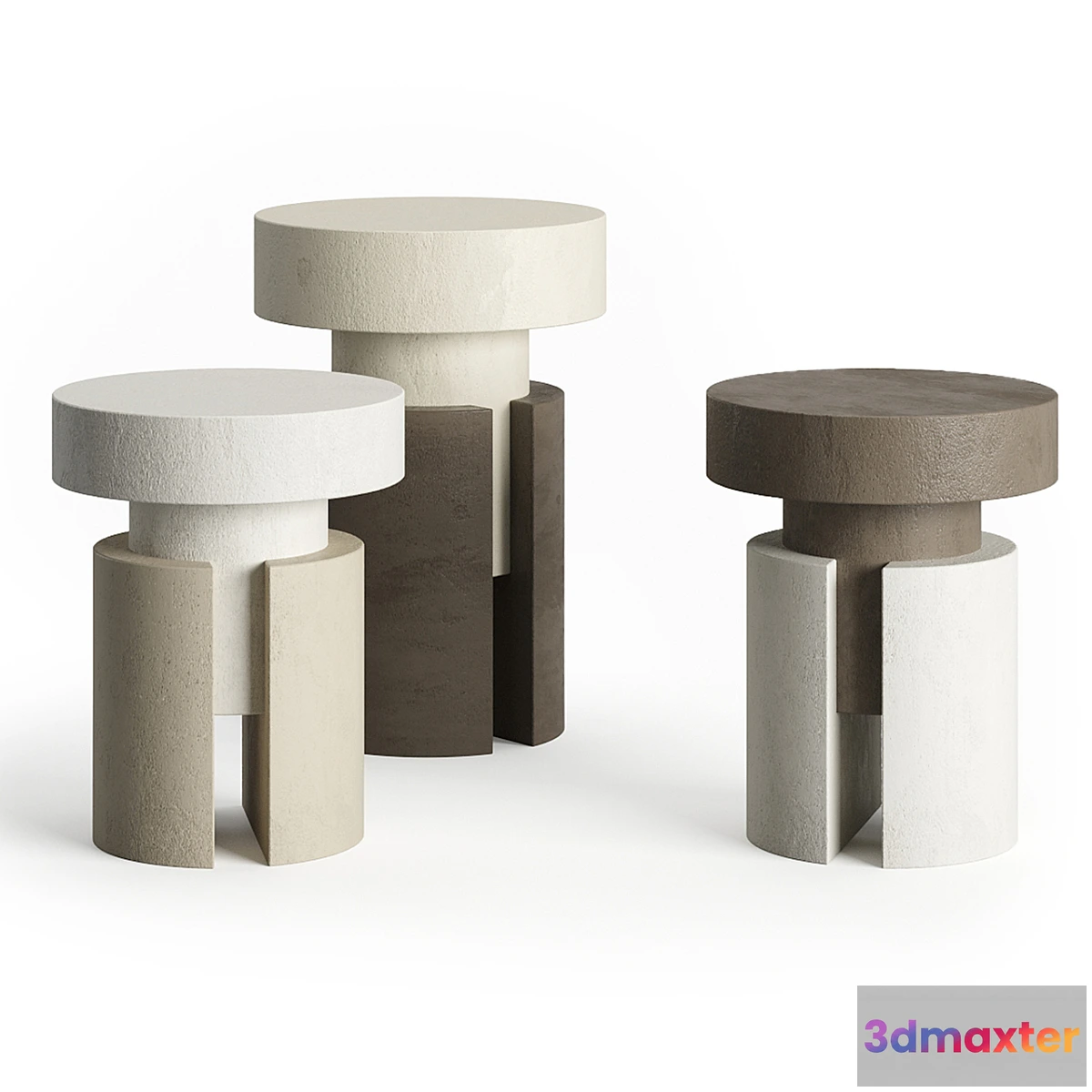 852565 - Tobias Stools By Philippe Hurel - No.4