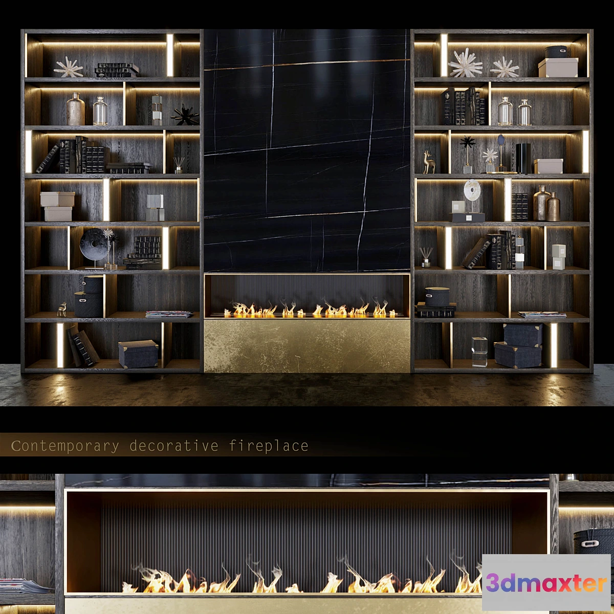 860707 - decorative fireplace - No.7