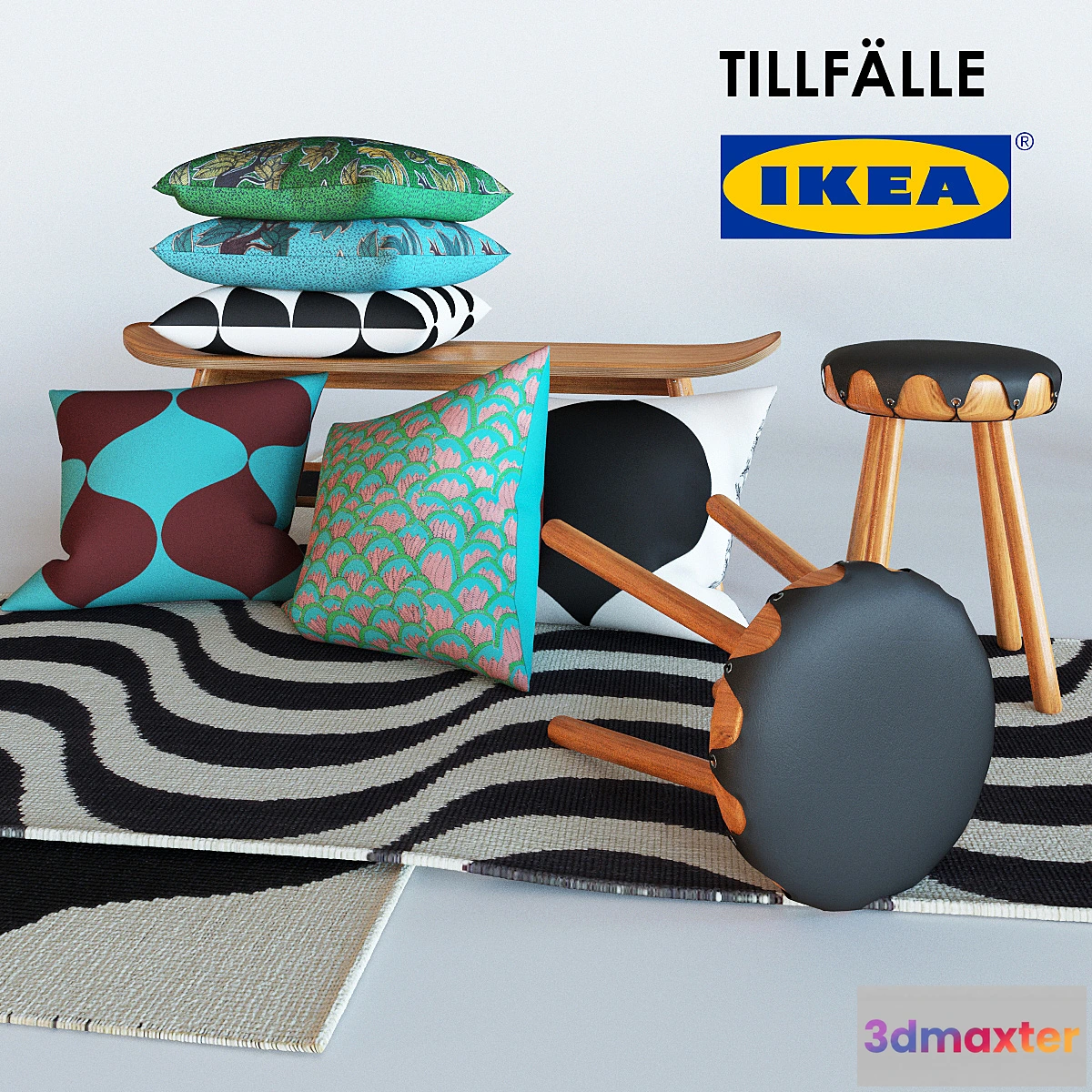 896864 - Tillfalle Textiles & Stools