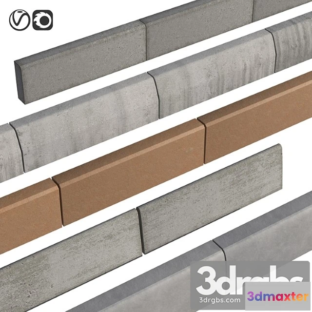 956162 - Border Profile Set Curb