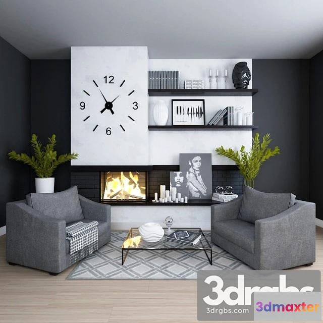 956212 - Corner fireplace 2