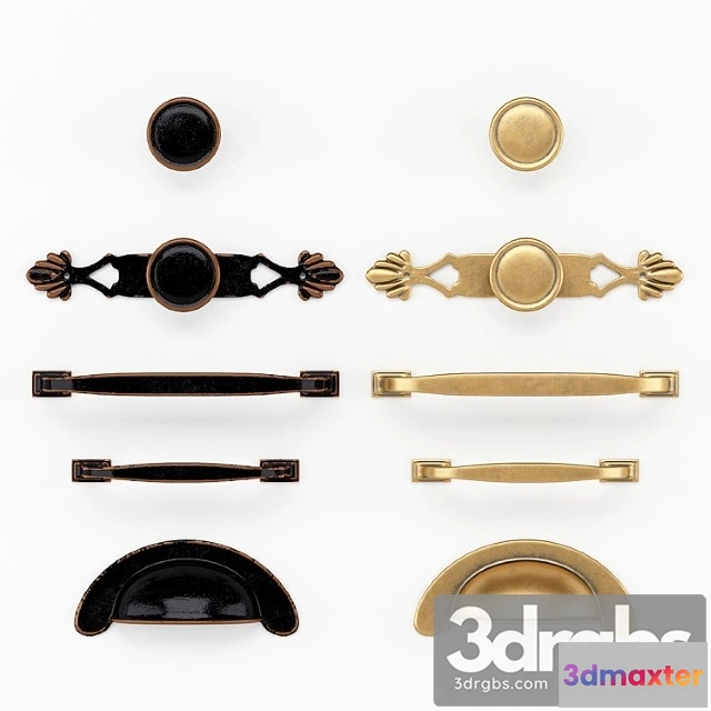 956236 - Door handles & knobs set 6 2
