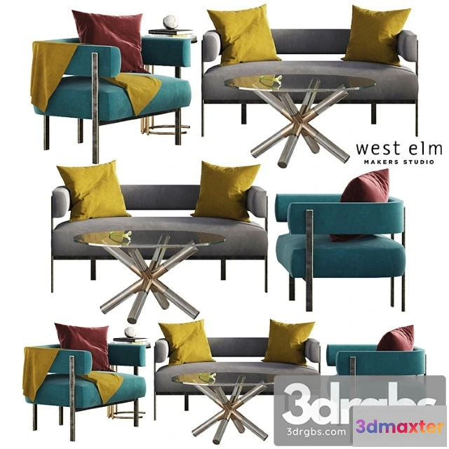 956386 - Living set west elm 2