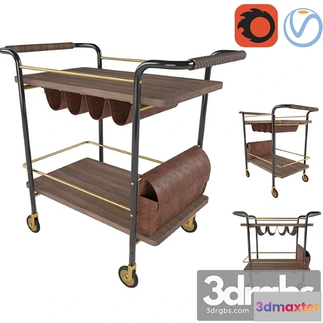 956562 - Valet bar cart 2