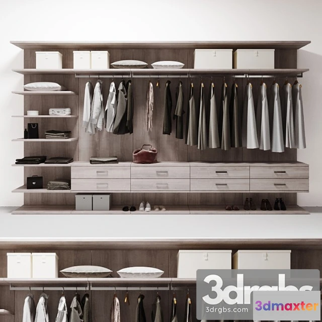 956602 - Wardrobe with clothes 2