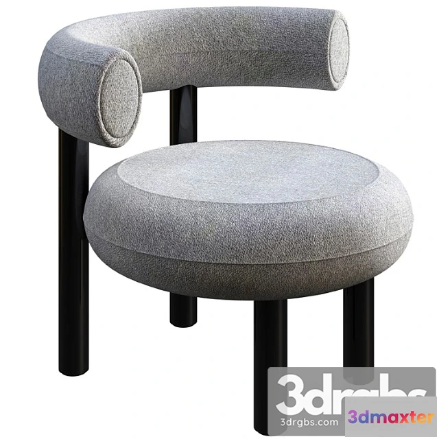 1024138 - Chair tom dixon fat micro boucle