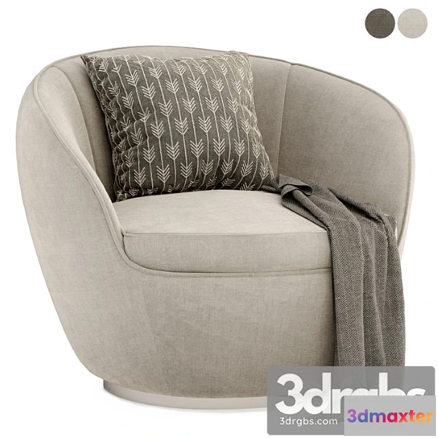 1024708 - Giulia swivel armchair
