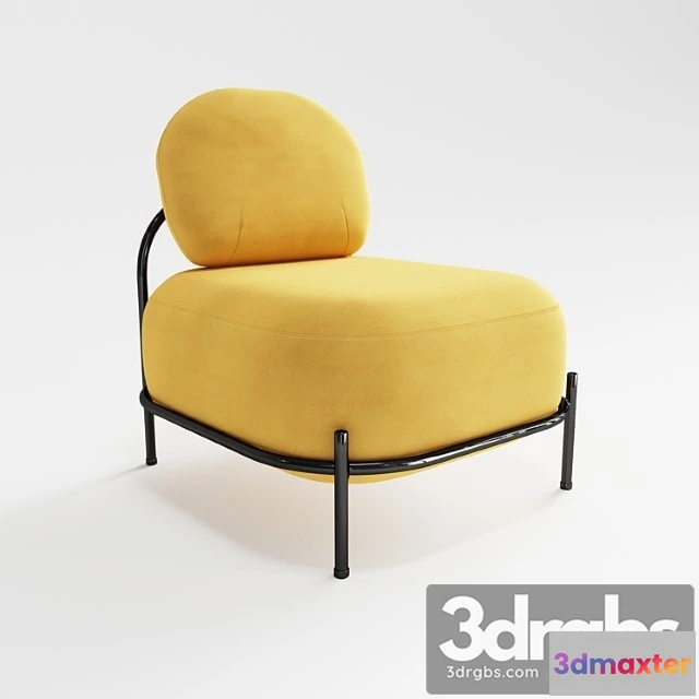1025686 - Polly chair, yellow