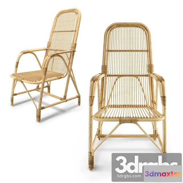 1025740 - Rattan chair 2 - No.2