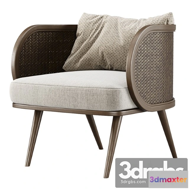 1025752 - Rattan restaurant chair