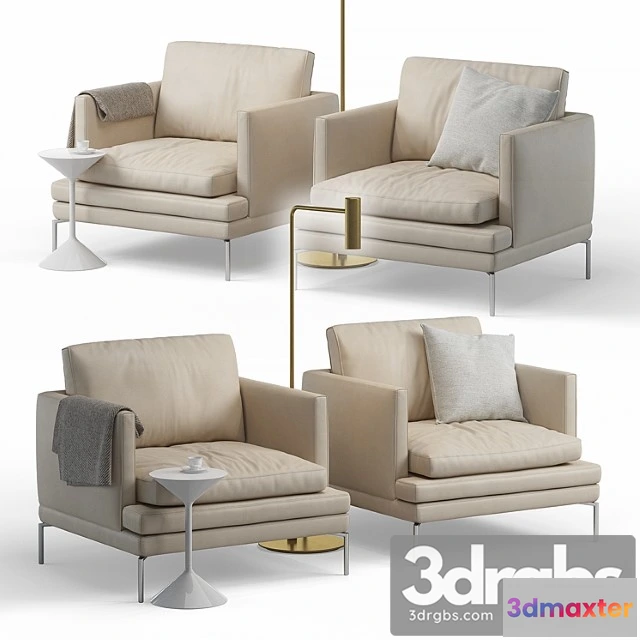 1026396 - Zanotta william armchairs