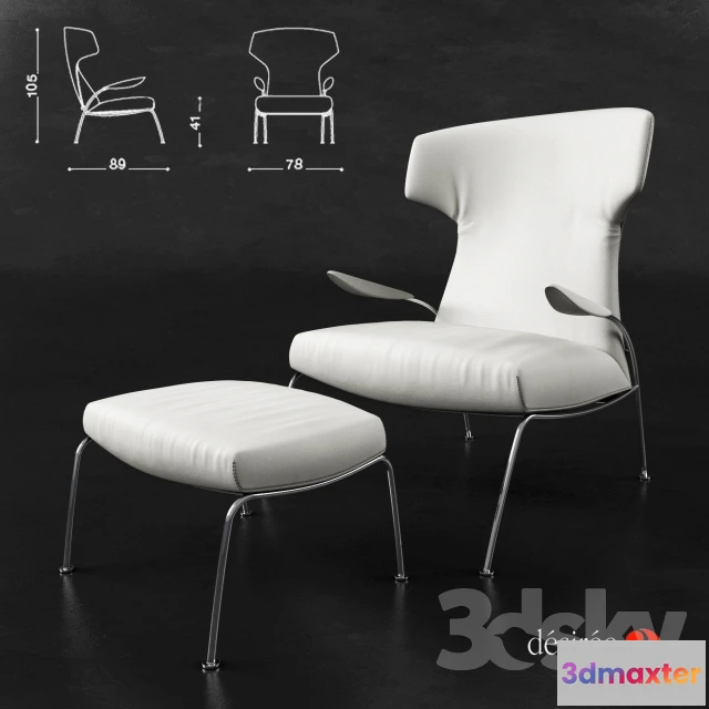 1067274 - FURNITURE - ARMCHAIR 3D MODELS - 416