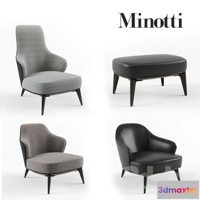 1067312 - FURNITURE - ARMCHAIR 3D MODELS - 435