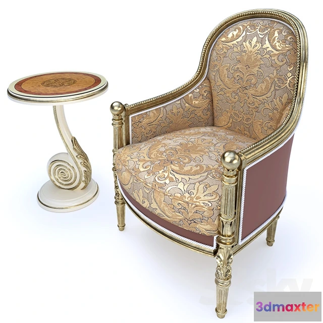 1067332 - FURNITURE - ARMCHAIR 3D MODELS - 445