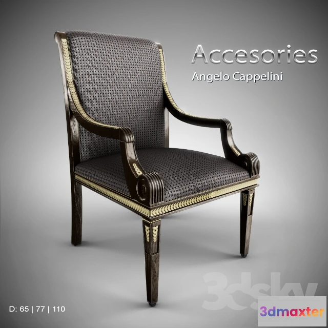 1067422 - FURNITURE - ARMCHAIR 3D MODELS - 490