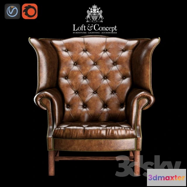 1067436 - FURNITURE - ARMCHAIR 3D MODELS - 497