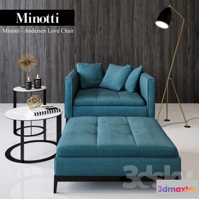 1067442 - FURNITURE - ARMCHAIR 3D MODELS - 500