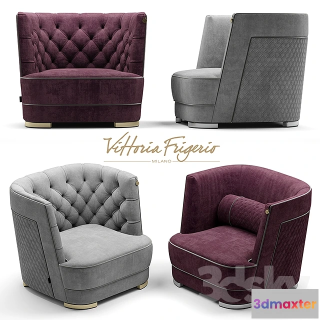 1067514 - FURNITURE - ARMCHAIR 3D MODELS - 536