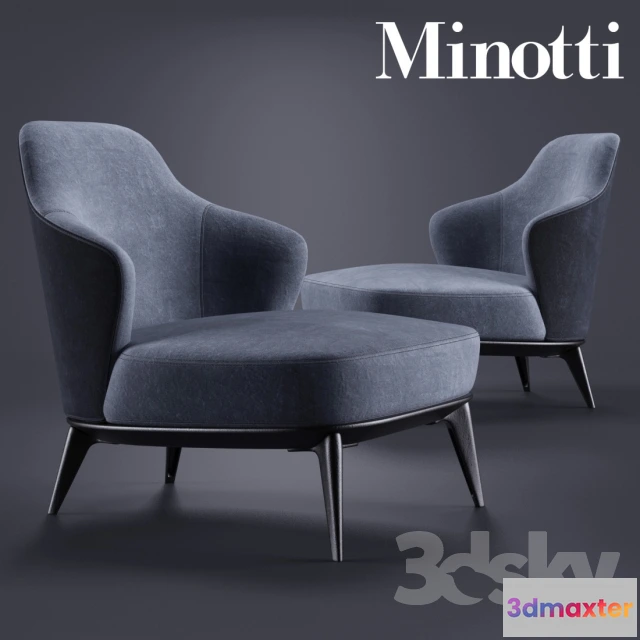 1067536 - FURNITURE - ARMCHAIR 3D MODELS - 547