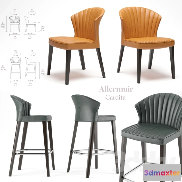 1067552 - FURNITURE - ARMCHAIR 3D MODELS - 555