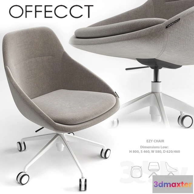 1067554 - FURNITURE - ARMCHAIR 3D MODELS - 556