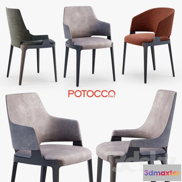 1067556 - FURNITURE - ARMCHAIR 3D MODELS - 557