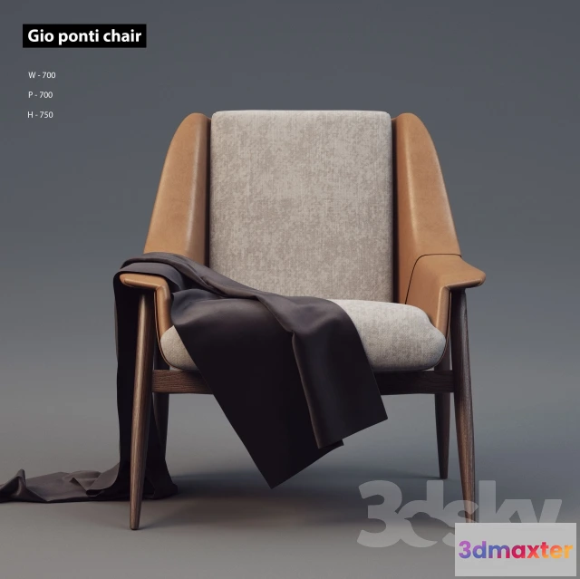 1067582 - FURNITURE - ARMCHAIR 3D MODELS - 570
