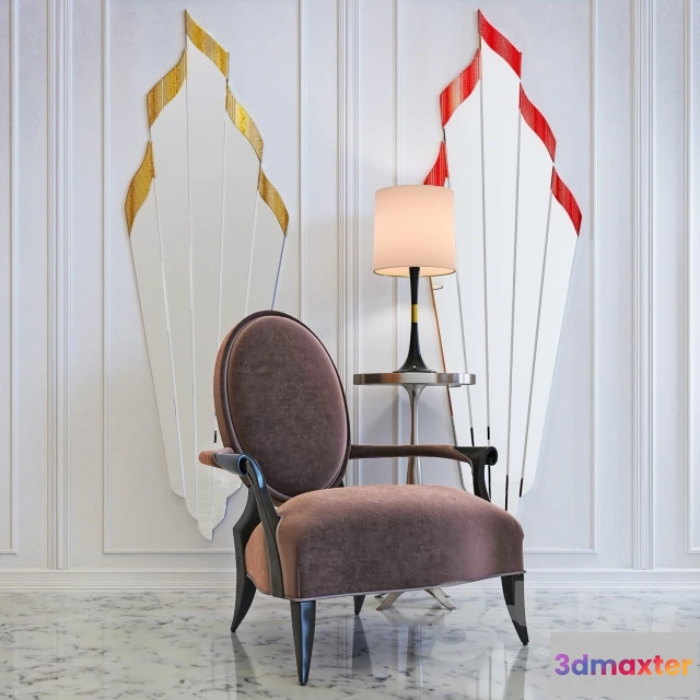 1067620 - FURNITURE - ARMCHAIR 3D MODELS - 589