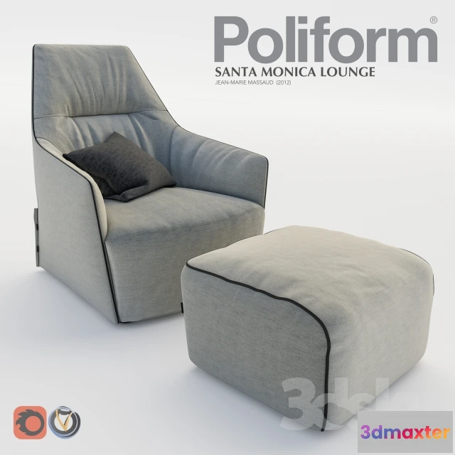 1067654 - FURNITURE - ARMCHAIR 3D MODELS - 606