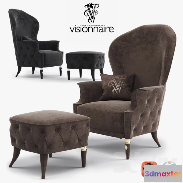 1067700 - FURNITURE - ARMCHAIR 3D MODELS - 629
