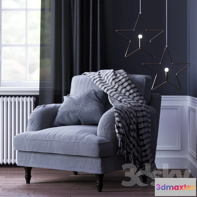 1067728 - FURNITURE - ARMCHAIR 3D MODELS - 643