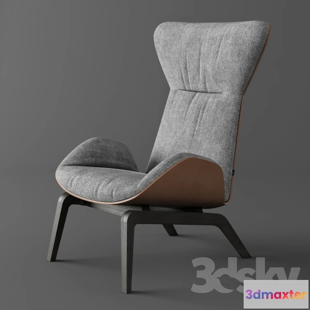 1067732 - FURNITURE - ARMCHAIR 3D MODELS - 645