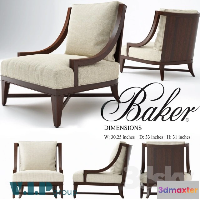 1067802 - FURNITURE - ARMCHAIR 3D MODELS - 680