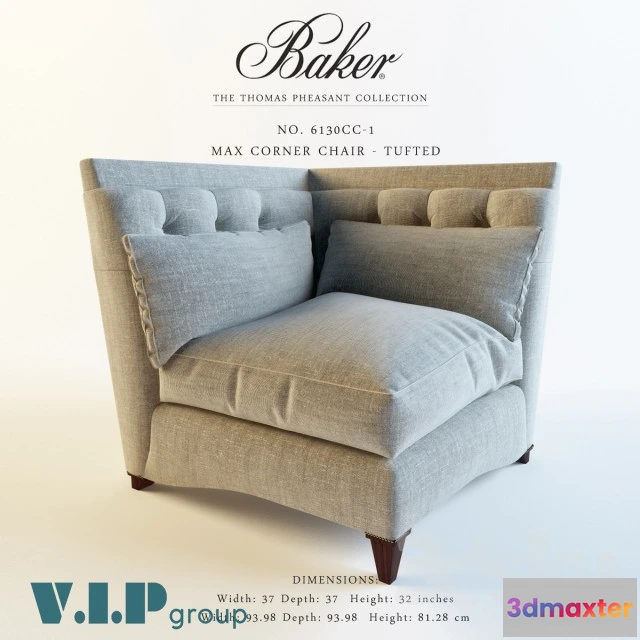 1067810 - FURNITURE - ARMCHAIR 3D MODELS - 684