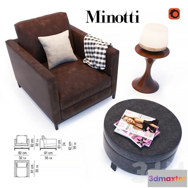 1072222 - ANDESEN ARMCHAIR - 205779