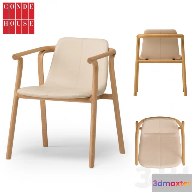 1077676 - Condehouse_SPLINTER Armchair (Shell Type) - 211233