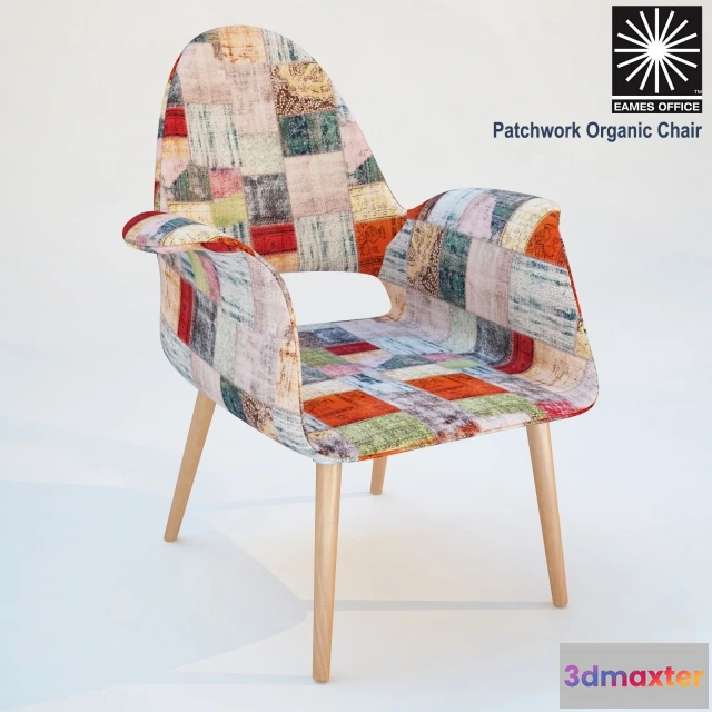 1079688 - eames armchair patchwork - 213245