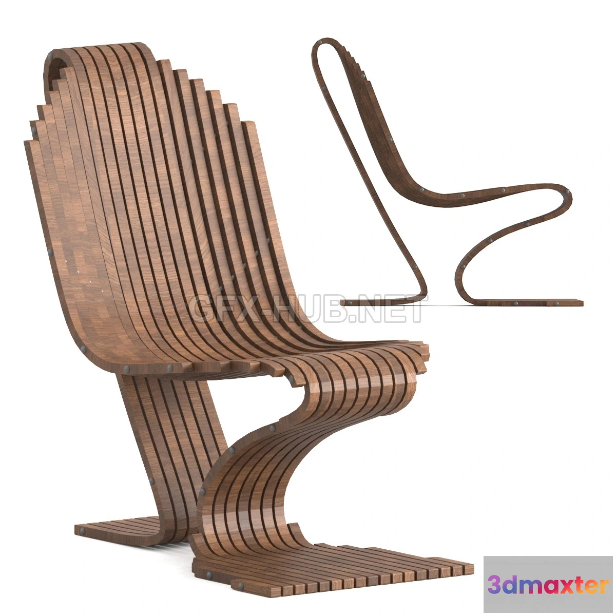 1088554 - Parametric Armchair 3D MODEL - 222111